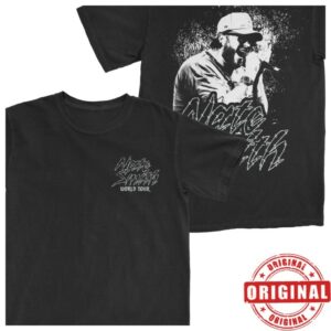 Nate Smith Store Merch Barbed Wire Logo Black Tee