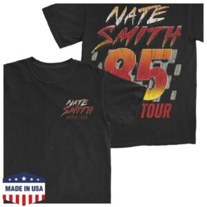 Nate Smith Store Merch Nate Smith 85 Wt Black Tee