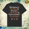 New York Or Nowhere Store Merch Knicks 6Th Borough T-Shirt