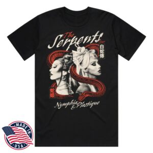 Obsessed Store Merch Serpents Tour Black Tee