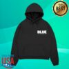 Official Blue Store Merch 25Th Anniversary Tour Logo Black Hoodie