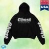 Official Ghost Racing Store Merch Ghost Reflective Hoodie - Black
