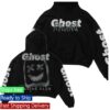 Official Ghost Racing Store Merch Ghost Reflective Hoodie - Black