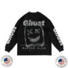 Official Ghost Racing Store Merch Ghost Reflective Long Sleeve - Black