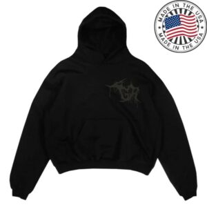 Official Ghost Racing Store Merch Reflective Print Sigil Hoodie - Black
