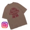 Pabst Blue Ribbon Store Merch Tonal Tee