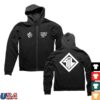 Pil Official Store Merch Pil Logo Zip Hoodie Black