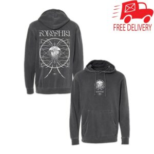 Polyphia Store Merch Intricate Black Pullover Hoodie