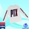 Ptxofficial Store Merch Ptx 3D White Long Sleeve