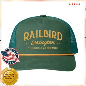 Railbirdfest Store Merch Railbird Rope Trucker Hat