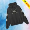 Red Leather Store Merch Black Leather Arrows Hoodie