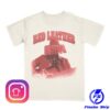 Red Leather Store Merch Red Leather Hat T-Shirt - Ivory