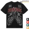 Revenge Store Merch Prison Tattoo Tee BlackRed