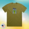 Rhymesayers Store Merch Del The Funky Homosapien - Martian Shirt (Moss Green)