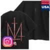 Riot Division Store Merch Trident Of Blades T-Shirt Red-Trd Bdts Black