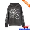 Rolling Loud Merch Store Rl X Ftws Miami 24 Skull Vintage Black Lineup Hoodie