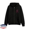Sabrina Carpenter Store Merch Never Enter Through The Back Door Zip Hoodie