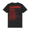 Biffy Clyro Store Merch Futique Repeat Uk Eu 2026 Tour T-Shirt Black