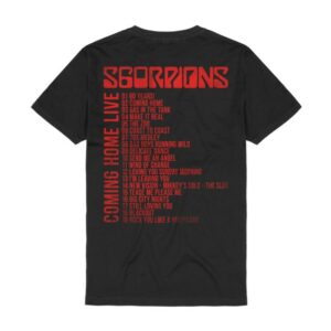 Biffy Clyro Store Merch Futique Repeat Uk Eu 2026 Tour T-Shirt Black
