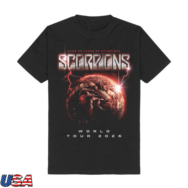 Scorpions Store Merch Shop Coming Home Tour 2026 Shirt