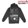 Sharptone Records Store Merch Loathe - Big Sun Zip-Up Hoodie