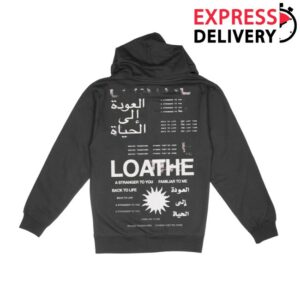 Sharptone Records Store Merch Loathe - Big Sun Zip-Up Hoodie