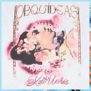 Shop Kali Uchis Store Merch White Orquideas Short-Sleeve T-Shirt