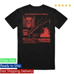 Sirens Merch Store Merch An Ending Eye - Black T-Shirt