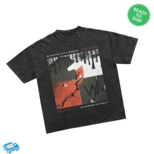 Sirens Merch Store Merch Seasons - Mineral Wash Black T-Shirt