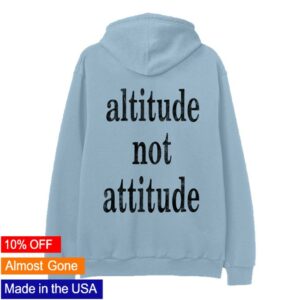 Smashing Pumpkins Store Merch Altitude Not Attitude Hoodie