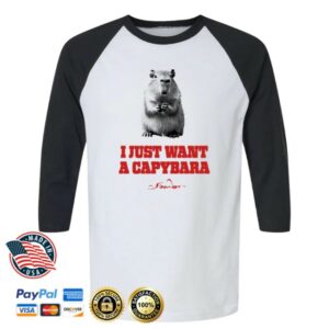 Sombr Store Merch I Just Want A Capybara Tee