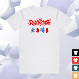 Sound Merch Store Mallrat Rock Star White T-Shirt