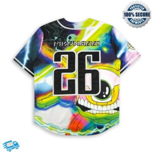 Subtronics Store Merch Subtronics - Aaron Brooks X Fibonacci Baseball Jersey