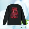 Tbnr Store Merch Neon Flame Long Sleeve Tee - Black