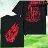 Tbnr Store Merch Neon Flame Tee - Black