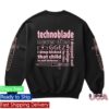 Technoblade Store Merch Techno Said It Crewneck Sweatshirt (Black)