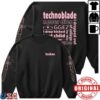 Technoblade Store Merch Techno Said It Crewneck Sweatshirt (Black)