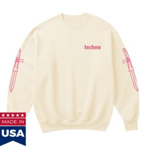 Technoblade Store Merch Techno Said It Crewneck Sweatshirt (Cream)