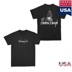 The Bouncing Souls Store Merch Anchors Aweigh Black T-Shirt