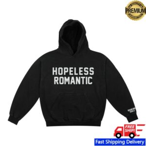 The Bouncing Souls Store Merch Hopeless Romantic Black Hoodie