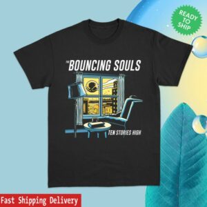 The Bouncing Souls Store Merch Ten Stories High Album T-Shirt