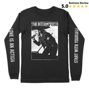 The Interrupters Store Merch As We Live Lyric Long Sleeve T-Shirt