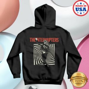 The Interrupters Store Merch Spiral Square Logo Hoodie