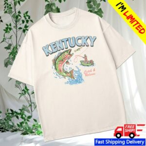 The Kentucky Shop Store Merch The Catch & Release Gone Fishin' Tee