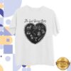 The Last Dinner Party Store Merch Off White Heart T-Shirt