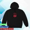 The Last Dinner Party Store Merch Red Rose Black Tour Hoodie