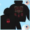 The Last Dinner Party Store Merch Red Rose Black Tour Hoodie