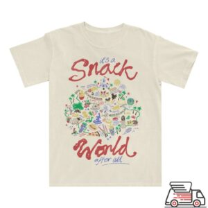 The Lost Bros Store Merch Its A Snack World After All Tee