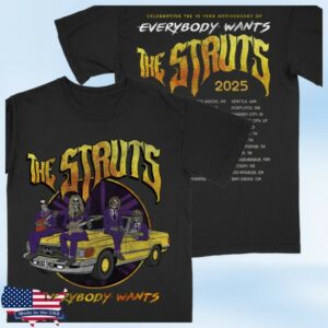 The Struts Store Merch Everybody Wants Tour Tee