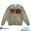 The Used Store Merch The Used Camo Crewneck